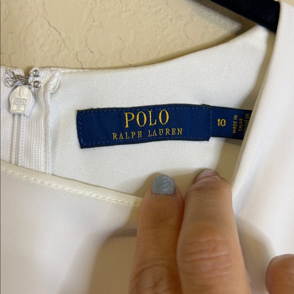 Polo Ralph Lauren Cream Long Sleeve Dress - Picture 2 of 12